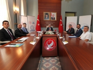 Sanayi ve Teknoloji Bakanlığı tarafından yürütülen CMDP ve SOGEP proje sözleşmeleri Hatay Valisi Rahmi Doğan başkanlığında imzalandı Galeri