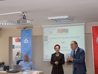 In the Coordination of Our Agency, Government Supports and Export Seminar was held in Iskenderun and Antakya Galeri