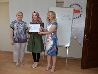 DOĞAKA and Hatay Provincial National Education Directorate Business Union, Basic Arabic Education Certificate Ceremony was organized in the coordination of the Defne Public Education Center Galeri