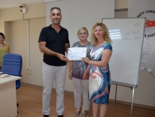 DOĞAKA and Hatay Provincial National Education Directorate Business Union, Basic Arabic Education Certificate Ceremony was organized in the coordination of the Defne Public Education Center Galeri