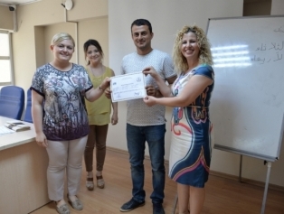 DOĞAKA and Hatay Provincial National Education Directorate Business Union, Basic Arabic Education Certificate Ceremony was organized in the coordination of the Defne Public Education Center Galeri