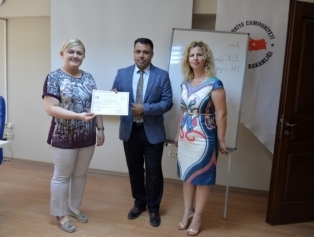 DOĞAKA and Hatay Provincial National Education Directorate Business Union, Basic Arabic Education Certificate Ceremony was organized in the coordination of the Defne Public Education Center Galeri