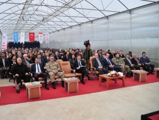 Greenhouse Of Emergency Support Project Towards Crop Production Of Syrian Refugees ın The Temporary Housing Center ın Osmaniye Has Been Opened Galeri