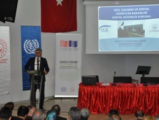 Transition To Registered Employment Program ınformation Meeting Was Held In Hatay Galeri