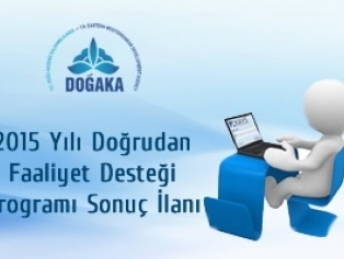 2015 Yılı Doğrudan Faaliyet Desteği Programı Sonuç İlanı Galeri