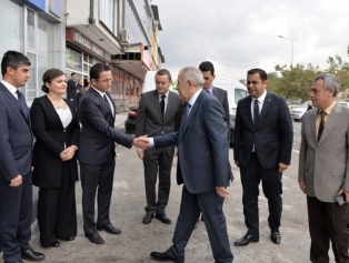 The Governor of HATAY and Board Member of DOGAKA Mr. Erdal ATA Visited Our Agency Galeri